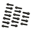 Mr Gasket Header Bolts - M8-1.25 x 25mm Hex Head - Black Oxide - 970G