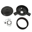 Holley 120-521 RetroFilter Drive-By-Wire Air Cleaner - 14-Inch Diameter - Dual Snorkel - Black
