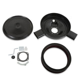 Holley 120-521 RetroFilter Drive-By-Wire Air Cleaner - 14-Inch Diameter - Dual Snorkel - Black