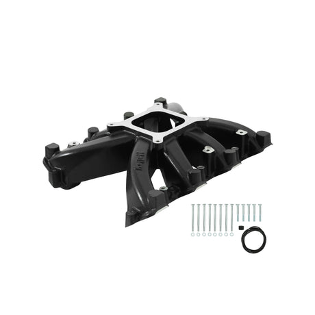 Holley 300-131BK Single Plane Carbureted Intake - GM LS3/L92 - Black
