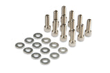 Mr Gasket Fabricated Aluminum Valve Covers - Silver Finish - 6862G