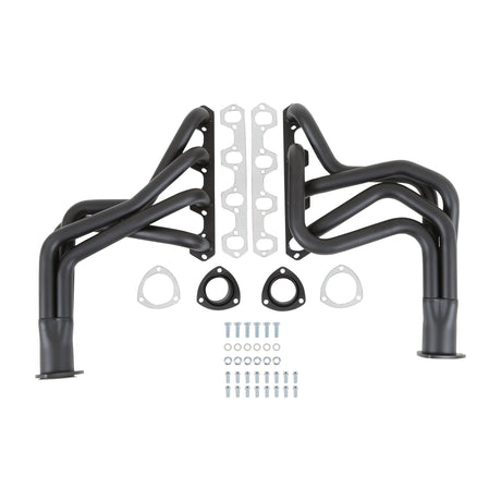 Flowtech Long Tube Header - Black Paint - 12500FLT