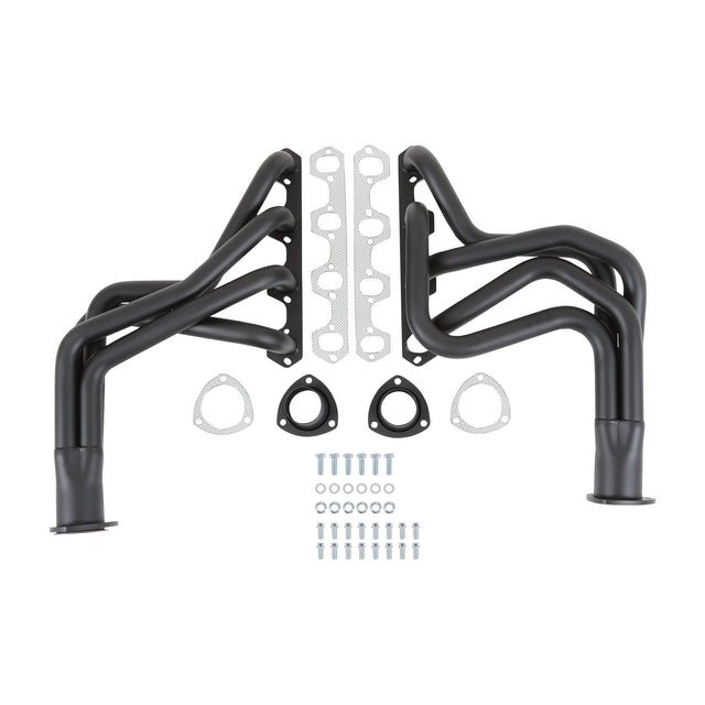 Flowtech Long Tube Header - Black Paint - 12500FLT