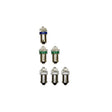 Scott Drake LED Bulb Instrument Cluster Kit, White - C6TZ-LED-GA-WT