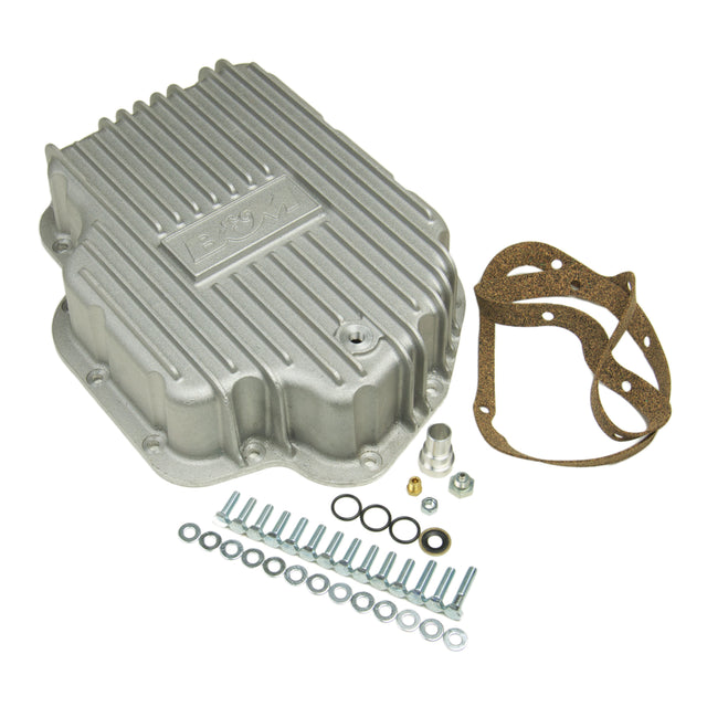B&M Hi-Tek Deep Transmission Pan - Aluminum - 20280