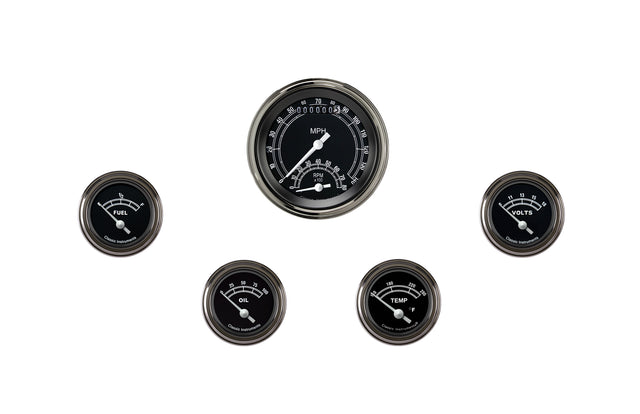 Classic Instruments Traditional Series Five Gauge Set - TR35SLF