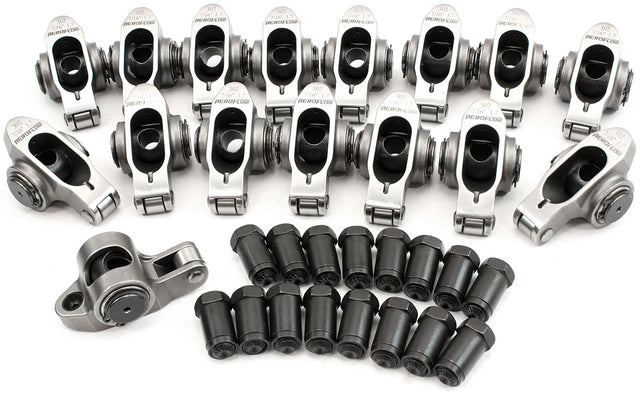 Aeroflow Small Block Ford Windsor 289-351 Stainless Steel Roller Rocker Set - AF95-1223 AF95-1223