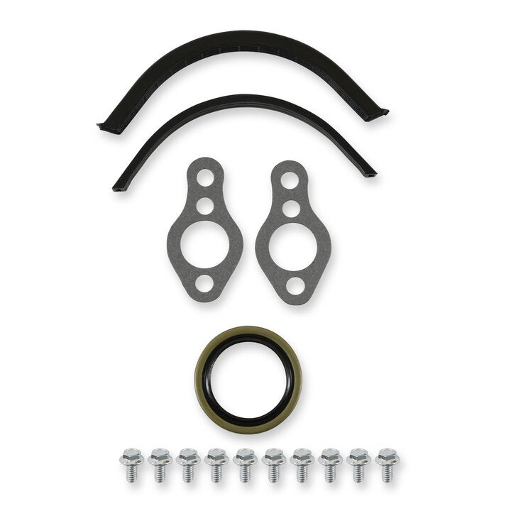 Mr Gasket 2 Piece Quick Change Timing Cover - Chrome - 1099