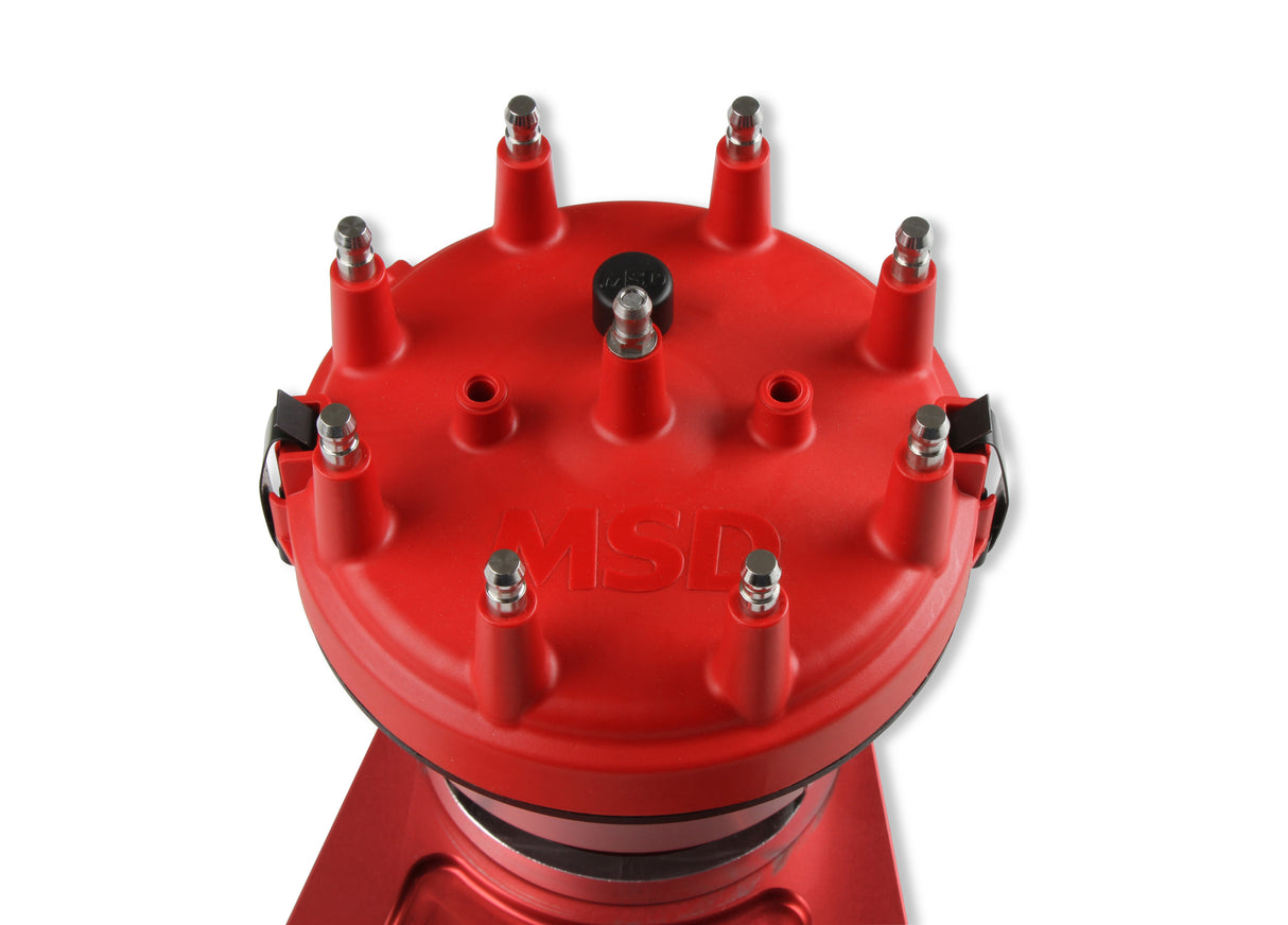 MSD Front Drive Distributor with Adjustable Cam Sync - 85201