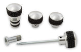 Scott Drake 1968-77 Bronco Billet Dash Knob and Bezel Master Kit - C8TZ-10852-MKBL