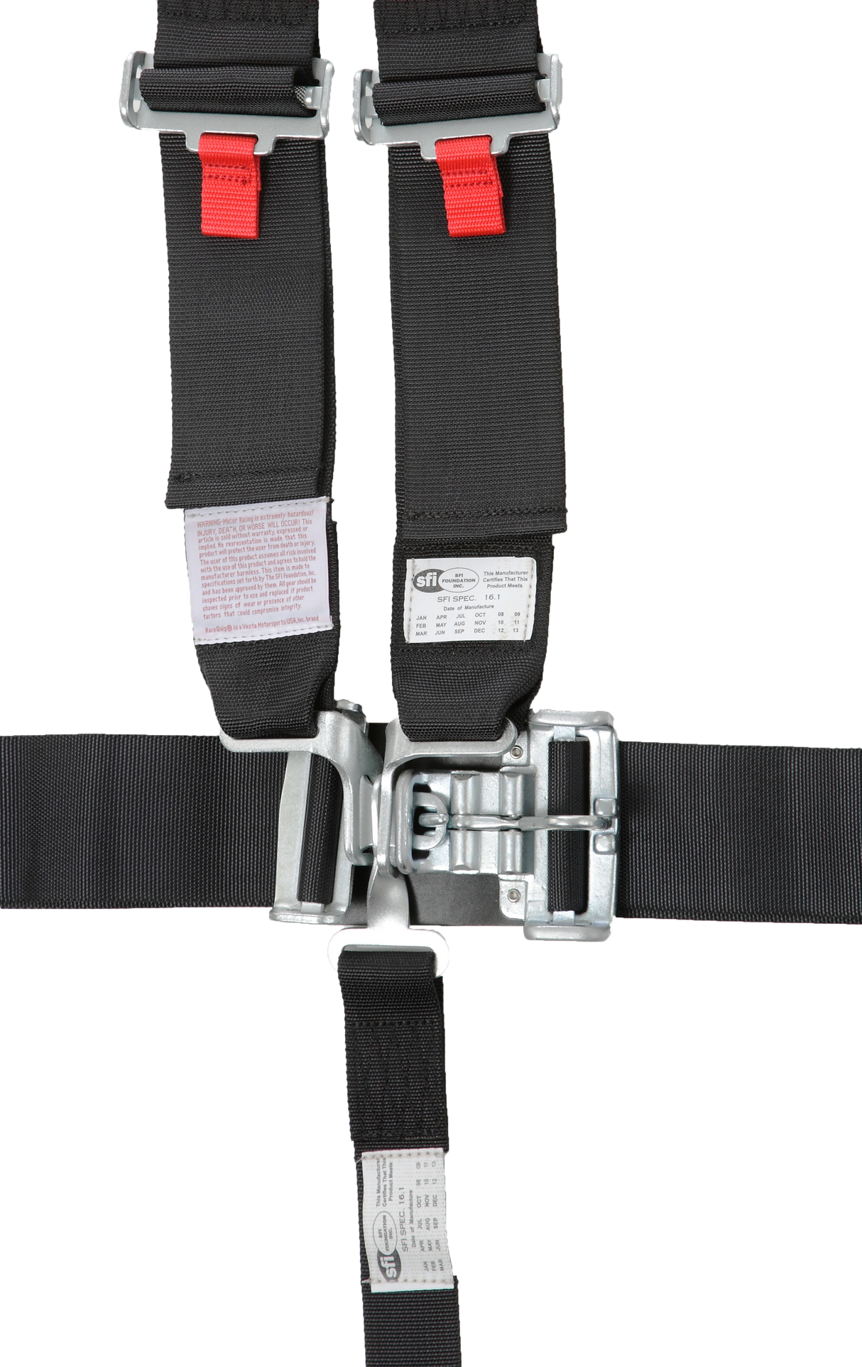 Racequip Latch & Link 4 Point V Belt Harness Set - 713003RQP