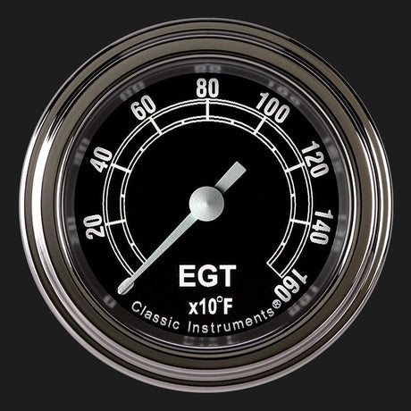 Classic Instruments Traditional 2 1/8" Exhaust Gas Temp. Gauge - TR198SLF