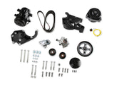 Holley 20-138BK LS/LT High-Mount Complete Accessory Drive Kit- Black Finish