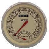 Classic Instruments Vintage 5" Speedtachular Speedometer Gauge - VT50SLC