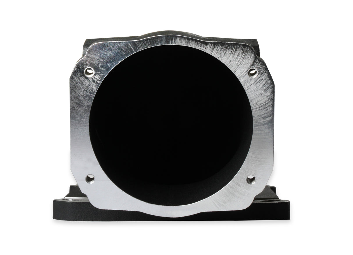 Holley 300-240BK EFI Throttle Body Intake Elbow-Black Finish