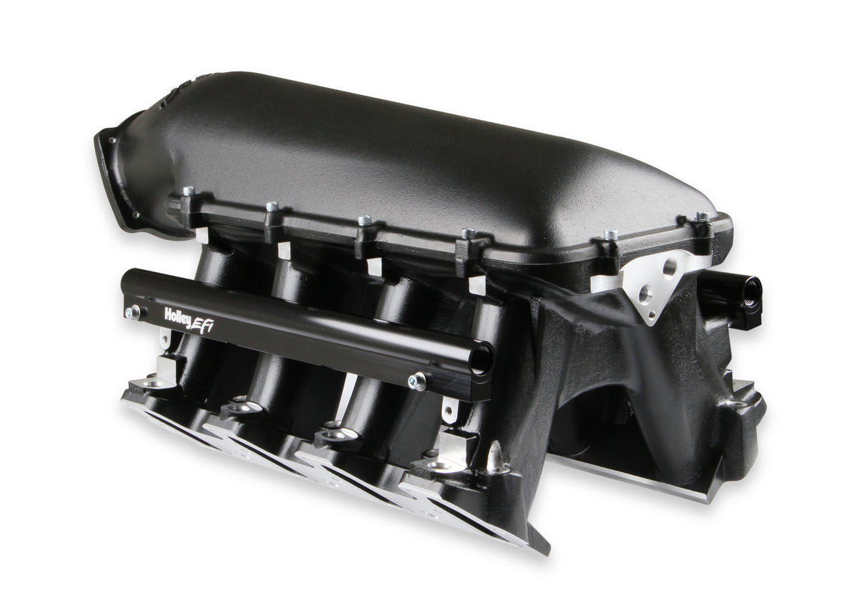 Holley 300-122BK LS Hi-Ram EFI Manifold - Black GM LS1/LS2/LS6