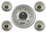 Classic Instruments American Nickel 5 Gauge Set - AN54SLC