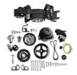 Holley 20-186BK Mid-Mount Race Accessory System-Black Finish