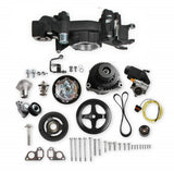 Holley 20-186BK Mid-Mount Race Accessory System-Black Finish