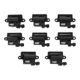 MSD Ignition Coil - Blaster Series - L-Series Truck Engine - Black - 8-Pack - 826483