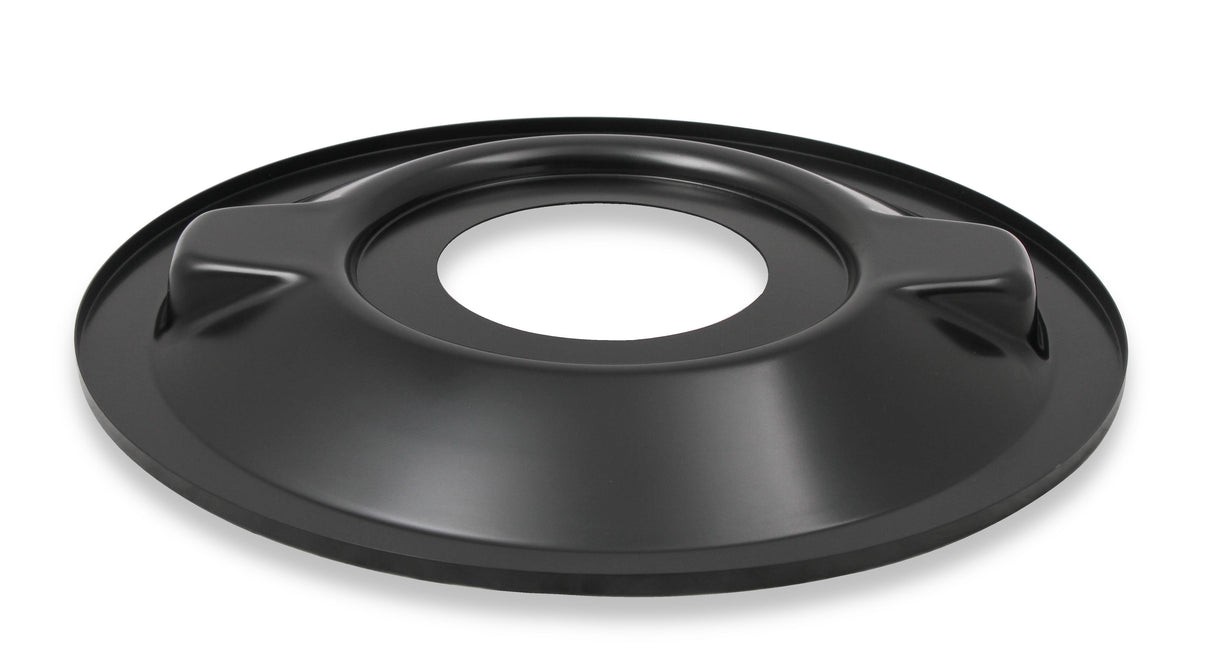 Holley 120-4230 4150 Drop Base Air Cleaner Black w/3" Red Washable Gauze Filter