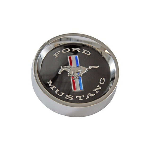 Scott Drake Styled Steel Wheel Center Cap Black - C5ZZ-1130-BK