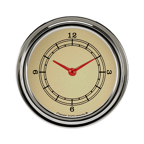 Classic Instruments Vintage 2 5/8" Clock - VT92SLF