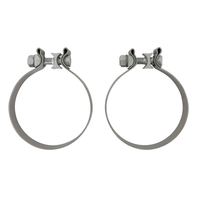 Flowmaster 4" Stainless Steel Band Clamp - Pair - 15221