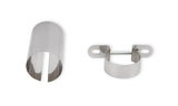 Mr Gasket Chrome Coil Holder Bracket with Bolt - Horizontal Mount - 9777