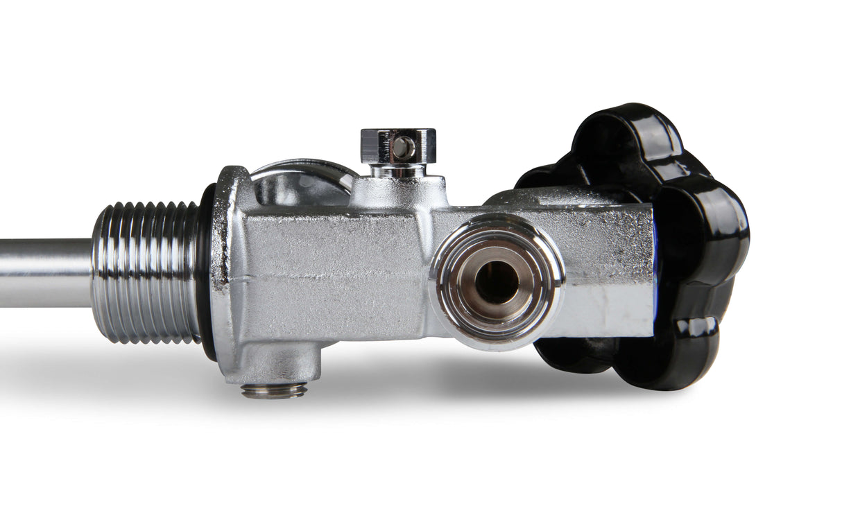 NOS 15lb & 20 lb Bottle Super Hi-Flow Valve Assembly w/Siphon Tube & Blue Gauge - 16340ANOS