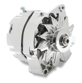Mr Gasket Chrome Alternator-Early GM Delco 80 Amp - 5123