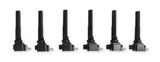 MSD Ignition Coil - Ford EcoBoost - 3.5L V6 - Black - 6-Pack - 827063