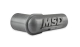 MSD Boots, 90 Degree Logo Spark Plug, Gray Silicone 50EA - 34514