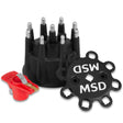 MSD Replacement Cap and Rotor for Pro Mag, Black - 79193