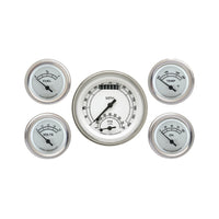 Classic Instruments Classic White Five Gauge Set - CW35SLF