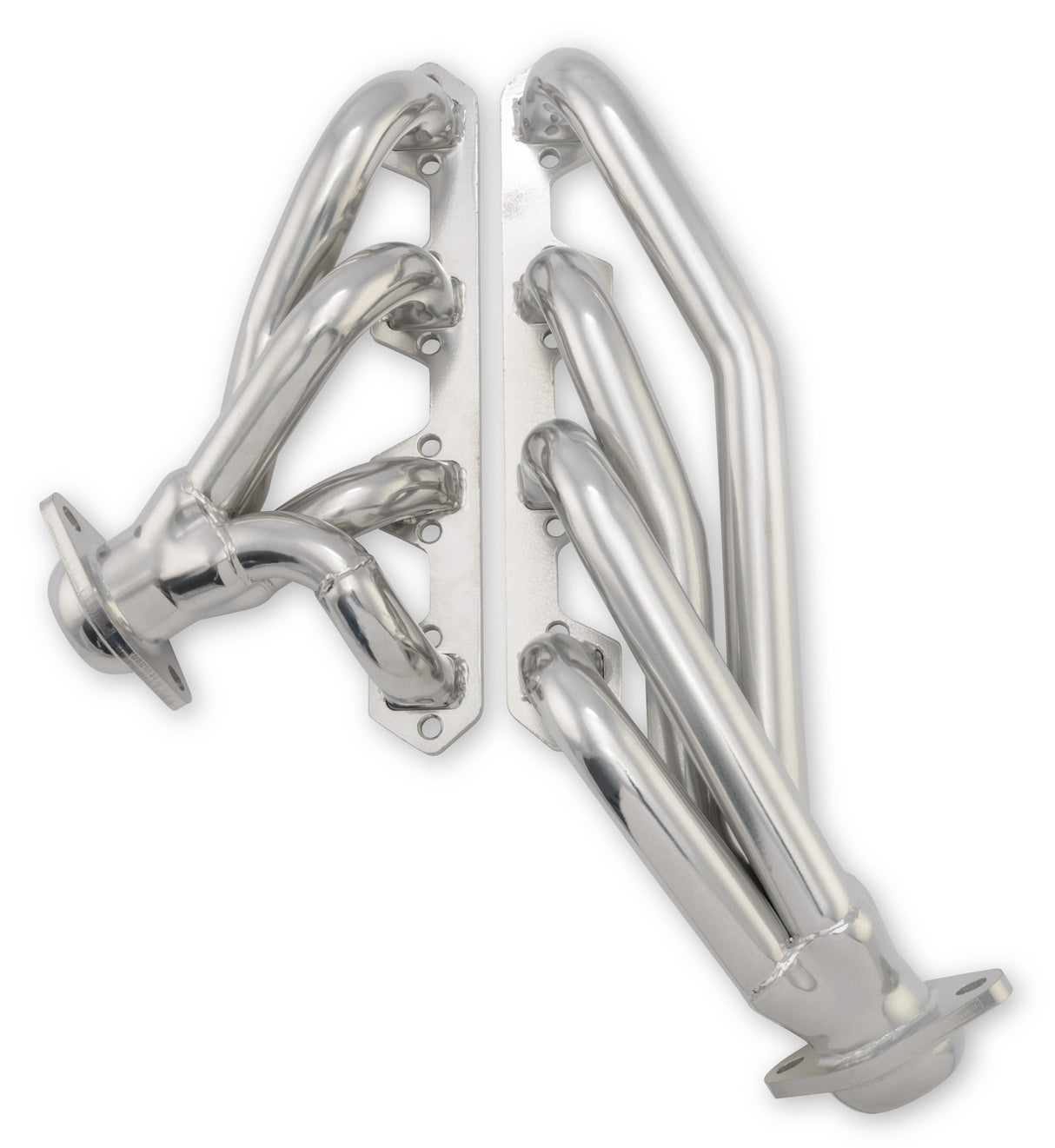 Scott Drake Shorty Header 1-1/2" Silver Ceramic Coated - C6TZ-9430-CC-SH