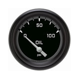 Classic Instruments Autocross Gray 2-5/8" Oil Pressure Gauge - AX281GBPF