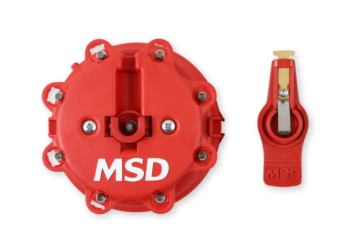 MSD Distributor Cap and Rotor Kit, MSD/Ford V8 TFI, '85-'95 - 8482