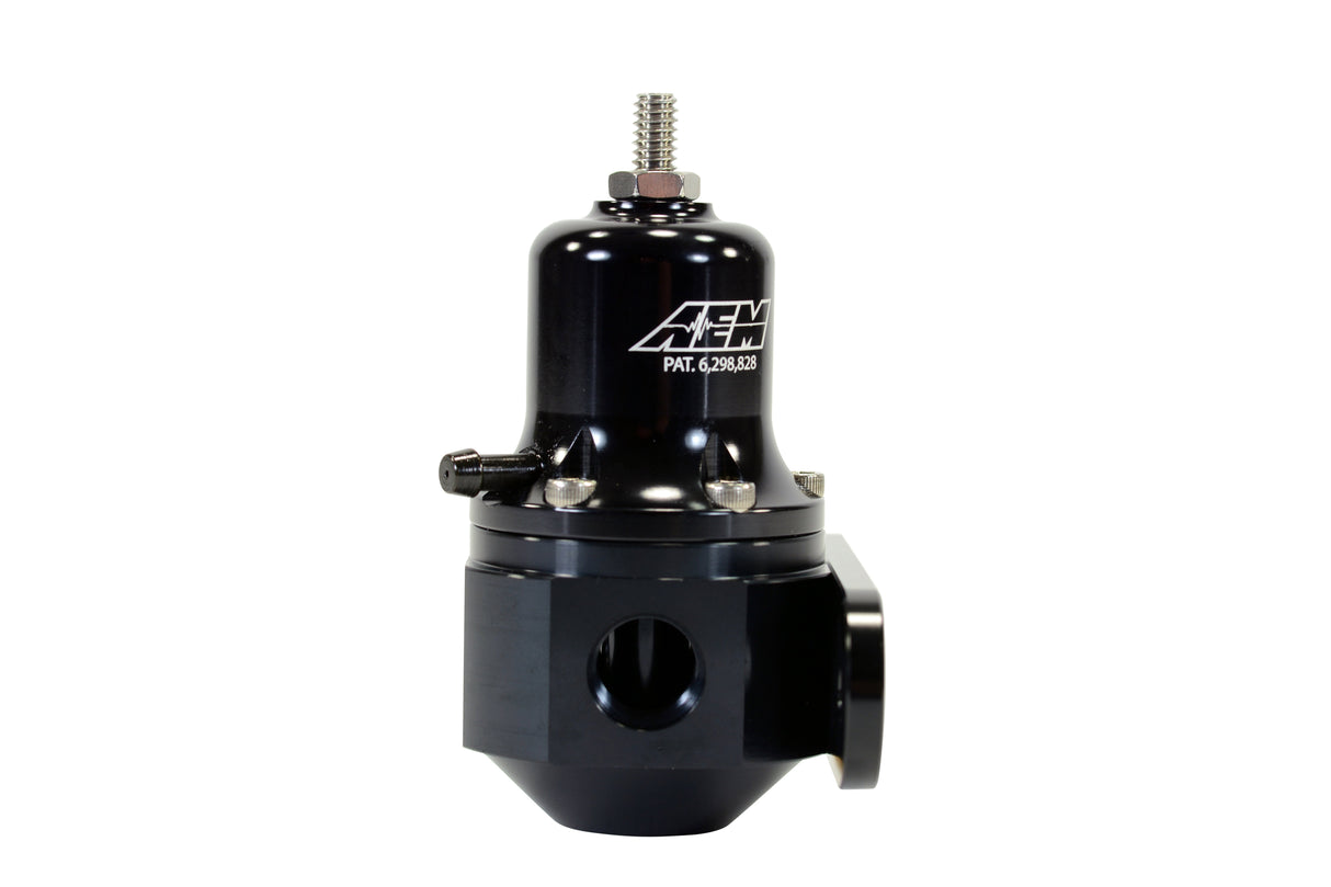 AEM Hi-Cap Universal Adjustable Fuel Pressure Regulator - 25-305BK