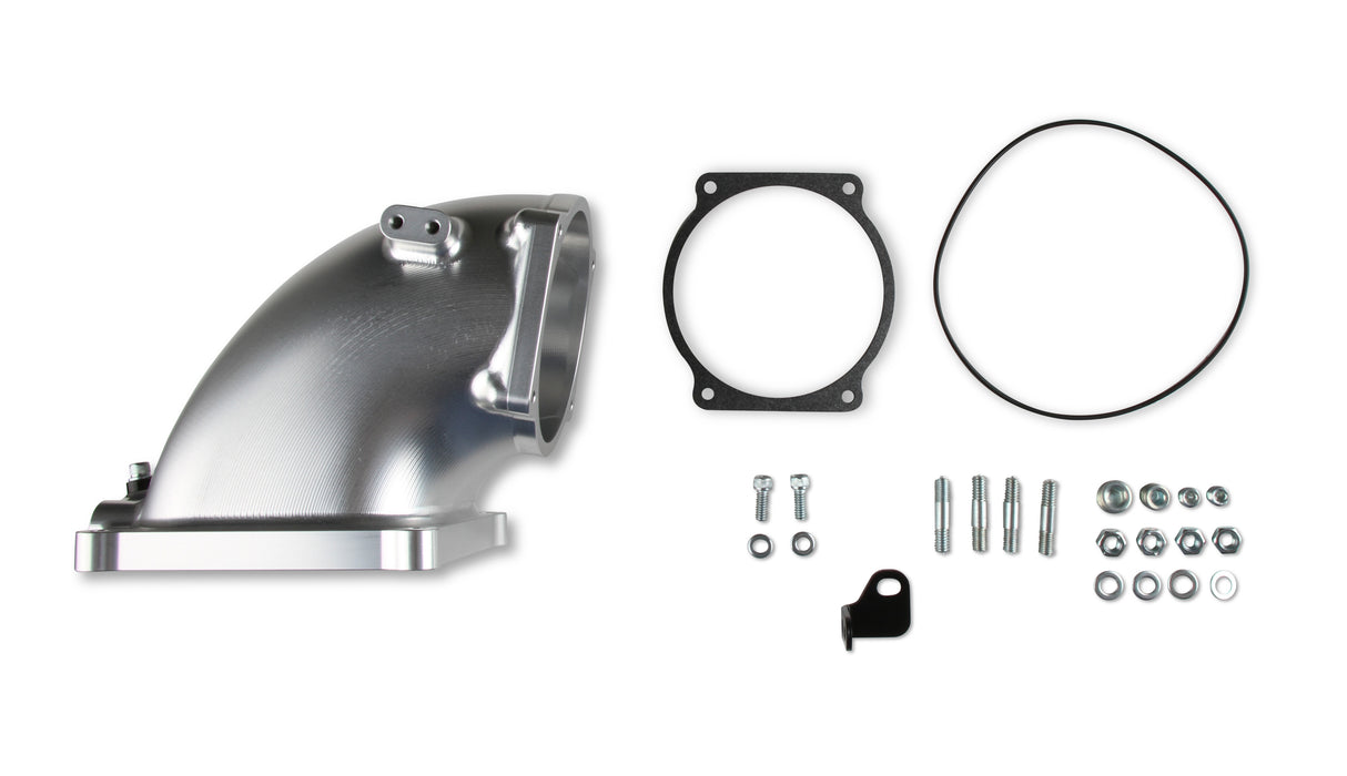 Holley 300-253 Billet 4500 EFI Throttle Body Intake Elbow-Ls