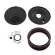 Holley 120-501 RetroFilter Drive-By-Wire Air Cleaner - 16-Inch Diameter - Black