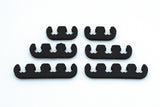 Mr Gasket Wire Separators - Plastic - 7 mm / 8 mm - Black - 9728