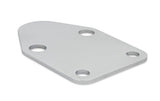 Mr Gasket Fuel Pump Block Off Plate -Chrome - 1515