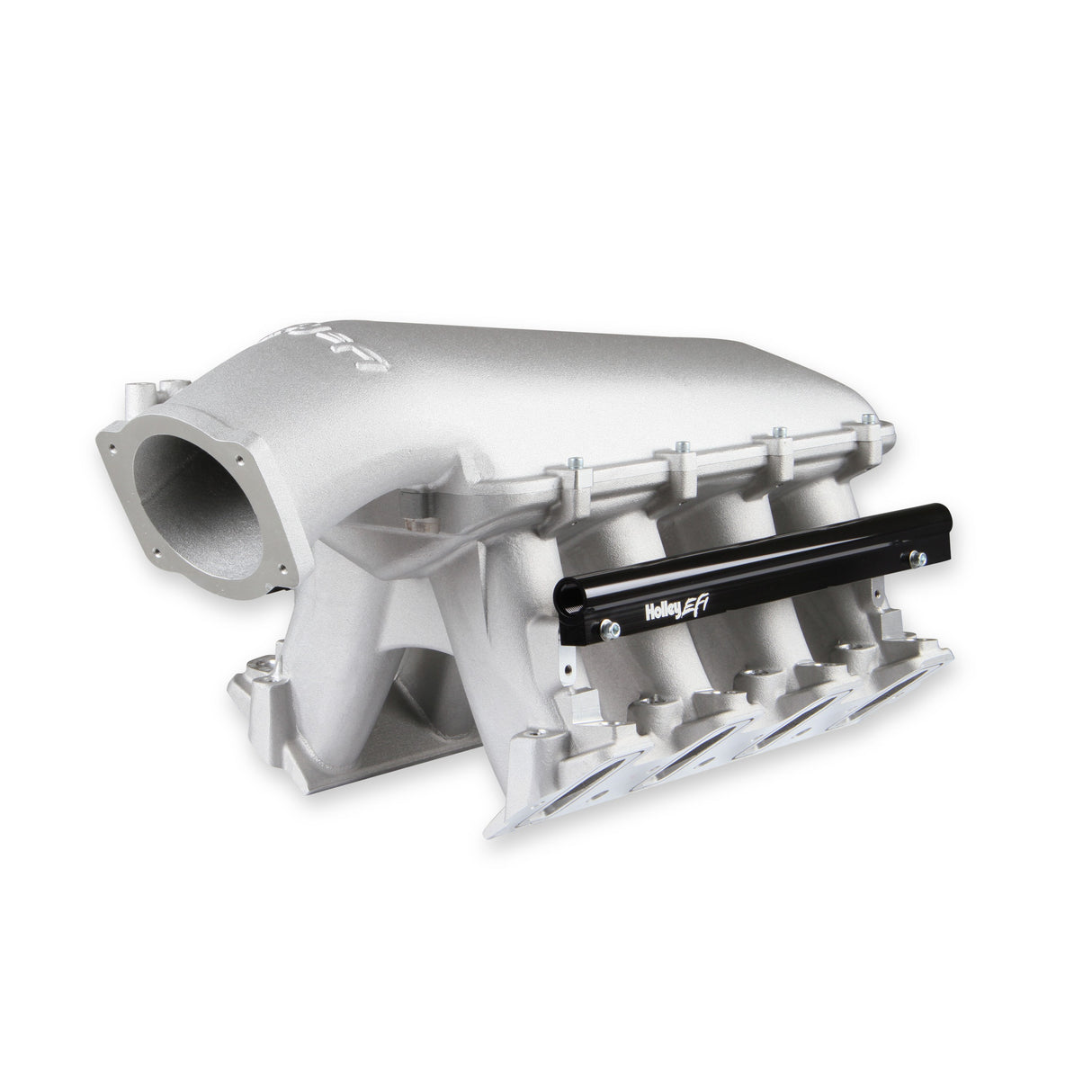 Holley EFI LS1 (Cath) Hi-Ram Natural Kit with 92mm TB and 42lb injectors - 300-122-42K