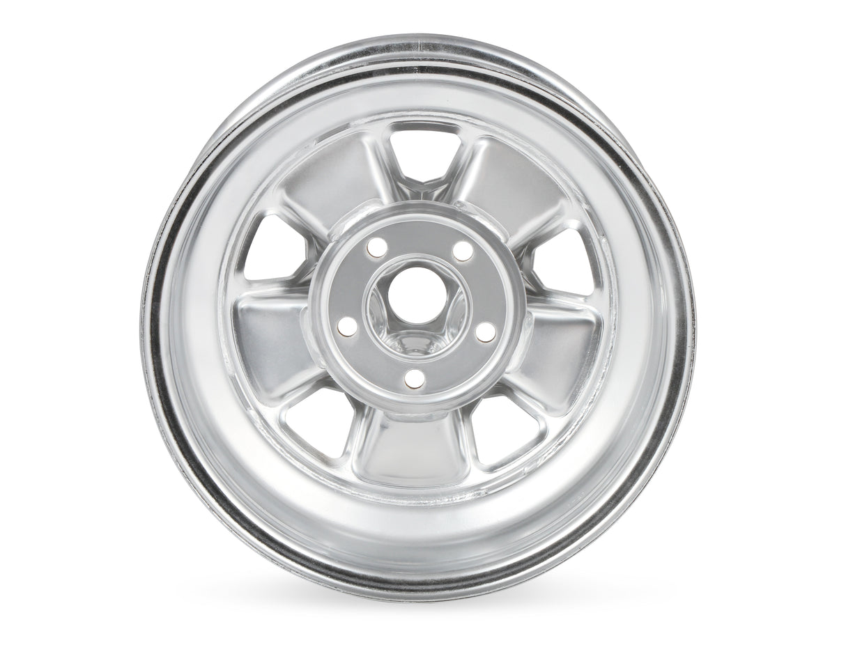 Scott Drake 15X7 Styled Steel Wheel Chrome/Charcoal - C5ZZ-1007-CR