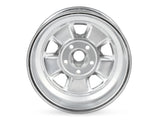 Scott Drake 15X7 Styled Steel Wheel Chrome/Charcoal - C5ZZ-1007-CR
