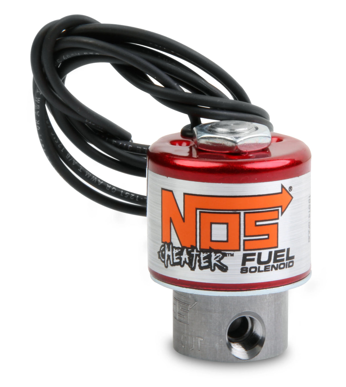 NOS Fuel Solenoid - Red - 18050NOS