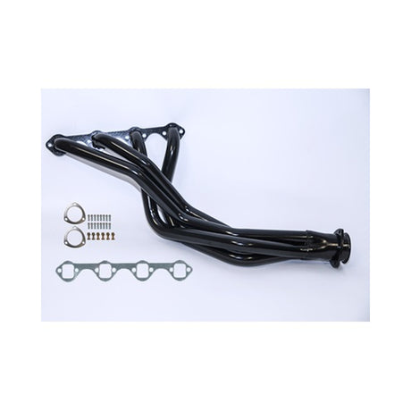 Scott Drake 66-77 Bronco 289/302 Hi-temp Black Long Tube Headers - C6TZ-9430-BKHT