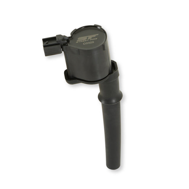 MSD Street Fire Ignition Coils 1999-2014 Ford 4.6L/5.4L 4-valve engines, Black. 8-Pack - 55148