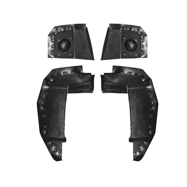 Scott Drake 1969 Mustang Fender Splash Shield Set - C9ZZ-16102-3-K